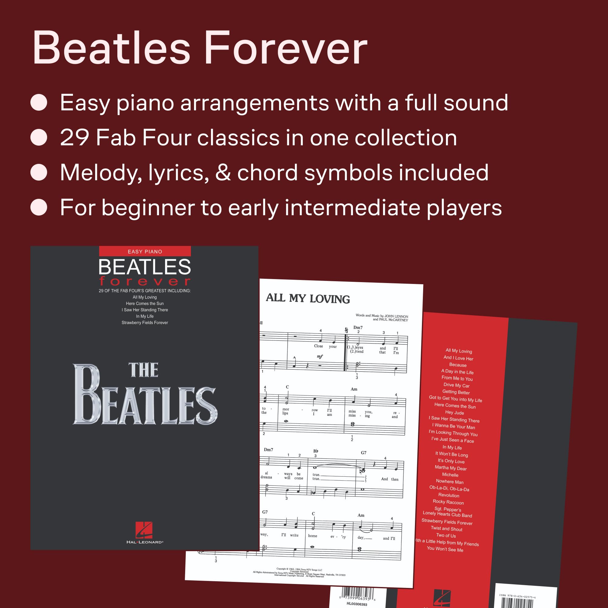 Beatles Forever 29 of the Fab Four's Greatest Piano