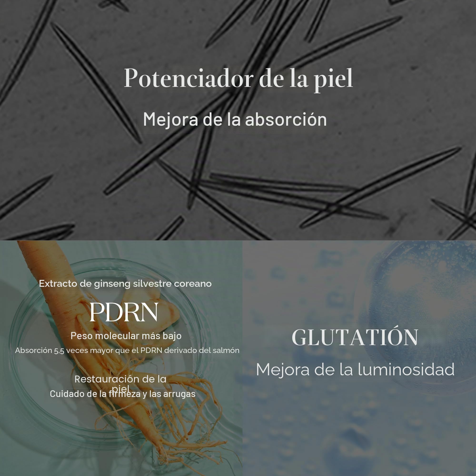VT COSMETICS PDRN Reedle Shot 100, Spicule Microneedling Serum, Vegan PDRN, Centella Asiática, Ácido Hialurónico, Exfoliante y Plumping for Glass Skin, Korean Liquid Skin Booster 1.69 Fl Oz (50 ml)