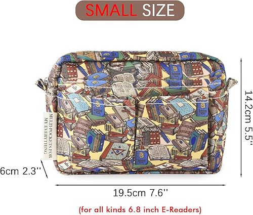 Miniatura 3 de qianshan Organizador multifuncional para cartera, bolsa de viaje impermeable con cremallera, estuche de almacenamiento de suministros de diario