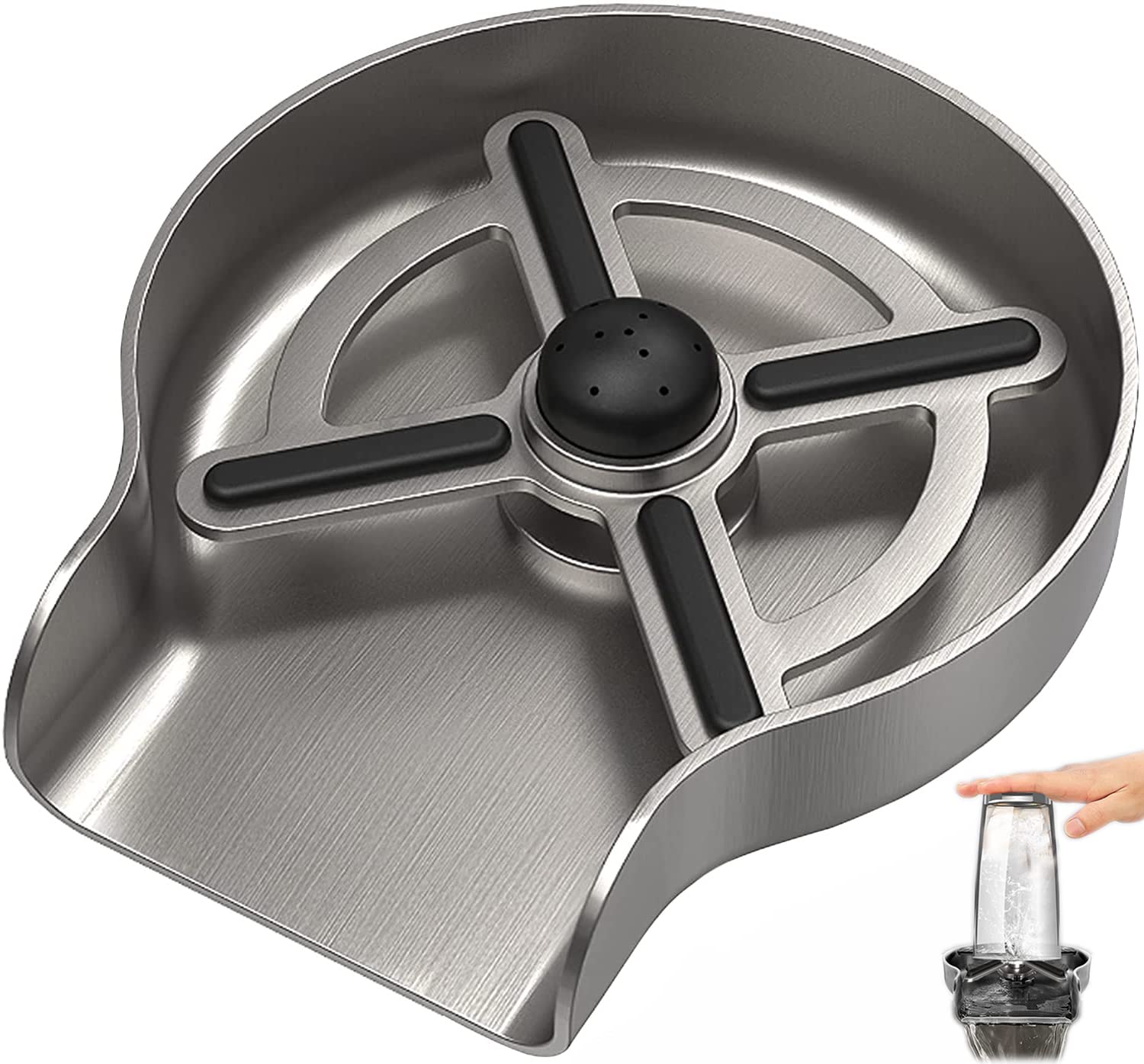 Buy Rapid Glass Rinser for Kitchen SinksBaby Bottle Washer for Sink