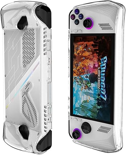 Miniatura 6 de Funda protectora transparente compatible con ROG Ally de 7 pulgadas, funda de TPU suave 2023, funda de TPU suave, funda de preocción completa
