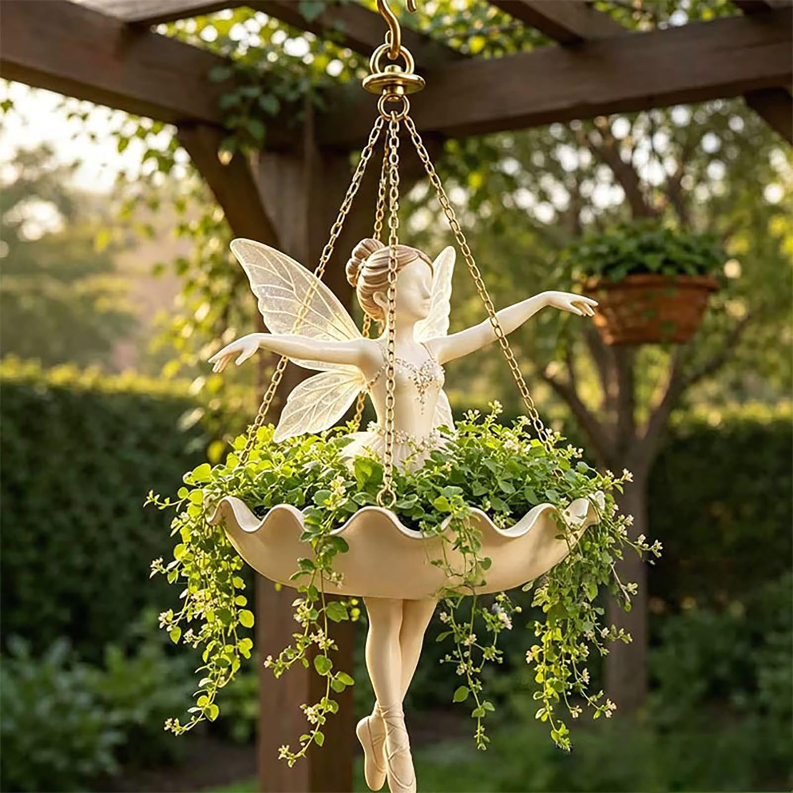 GUUTHQOR Ballerina Hanging Planter,hanging Planters for Outdoor Plants (C3)