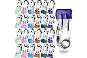 30 Pack Heavy Duty Metal Laundry Clothespins