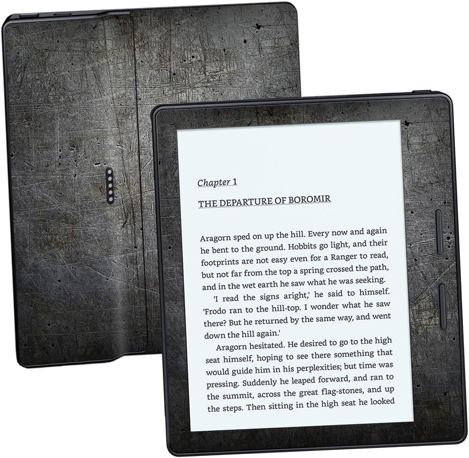 MightySkins Skin Compatible with Amazon Kindle Oasis 6" (8th Gen) - Scratched Up | Protective, Durable, and Unique Vinyl Decal wrap Cover | Easy to Apply, Remove, and Change Styles | Made in The USA