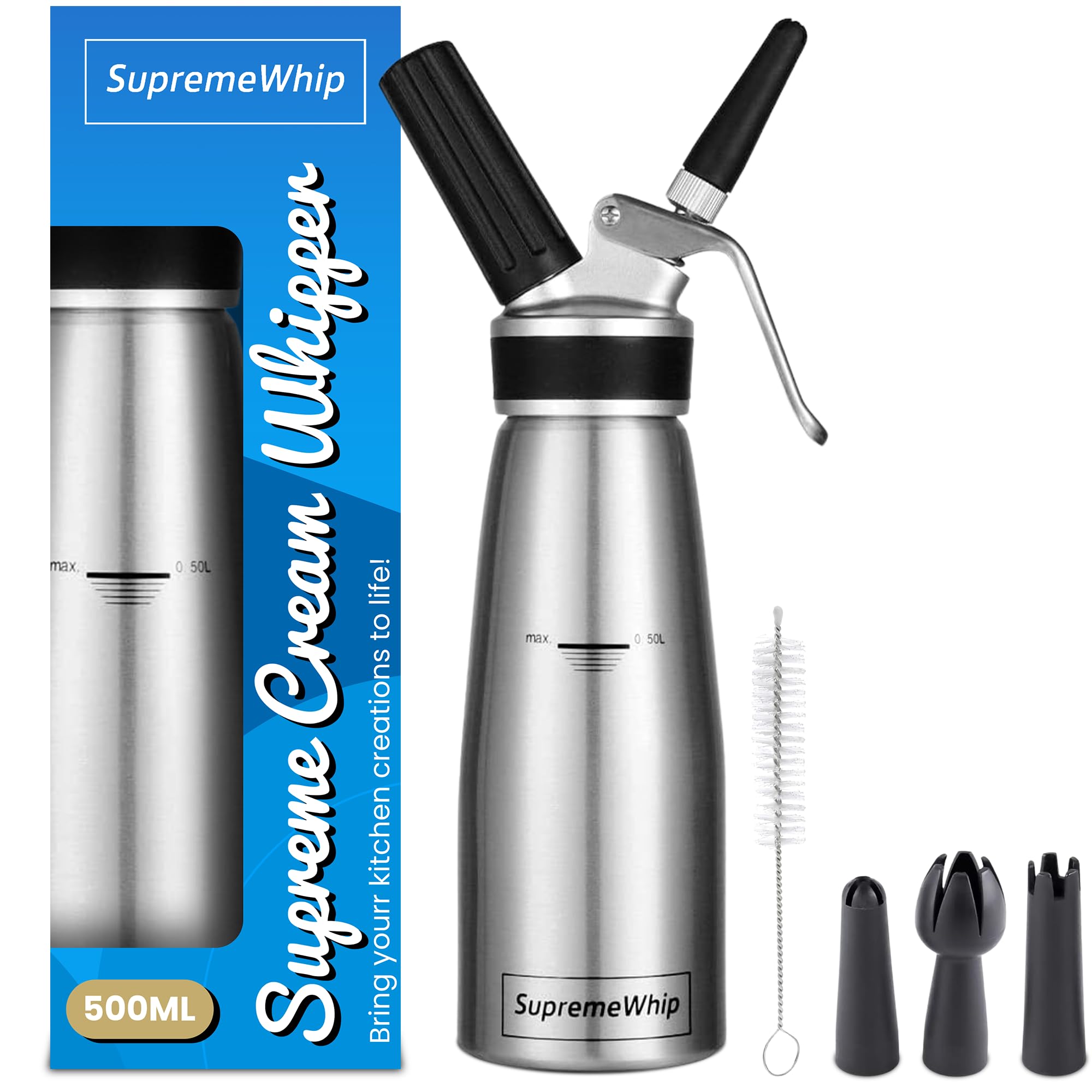 Amazon.com: SupremeWhip PRO Cream Dispenser, Durable High-Grip