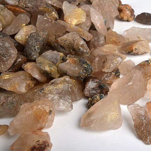 Miniatura 3 de Cristales curativos naturales crudos, piedras ásperas para hacer rodar, cabbing, pulido, envoltura de alambre, curación de cristales Wicca y Reiki,