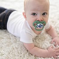 Vista 19 de Dr. Brown's Advantage Glow-in-The-Dark Baby Pacifier, Fully Symmetrical Soother with Soft Silicone Bulb, Skateboard Snail-Blue Nature, 6-18m, BPA