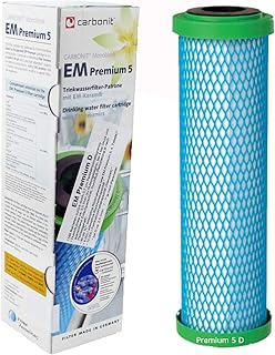 Carbonit Prime Inventions Wasserfilter EM Premium 5 D höherer Durchfluss für Sanuno Vario-HP Duo