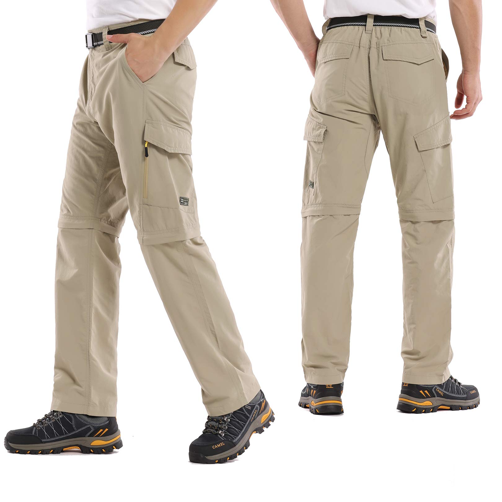 Toomett Hiking Pants Mens,Zip Off 