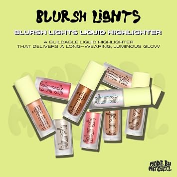 Made by Mitchell | Blursh Lights Liquid Highlighter | Champagne Spray