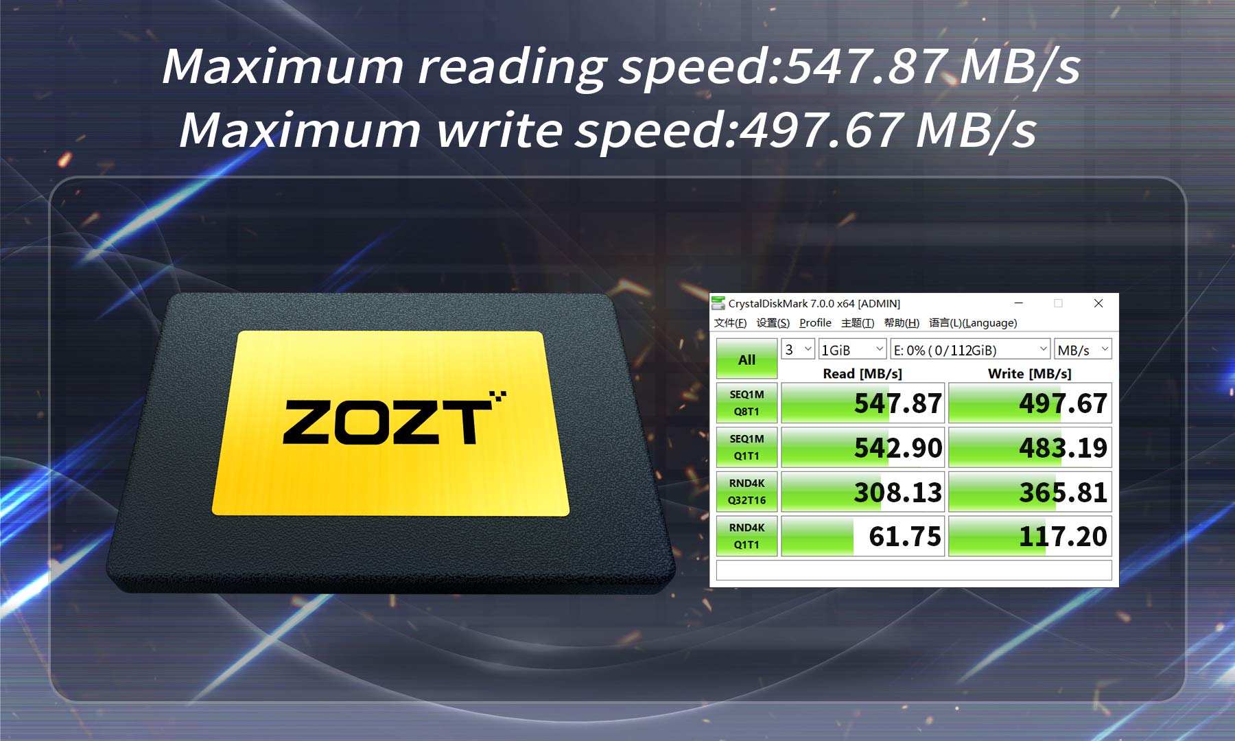 Amazon.com: ZOZT 120GB SATA 2.5 Inch SSD Premium Performance