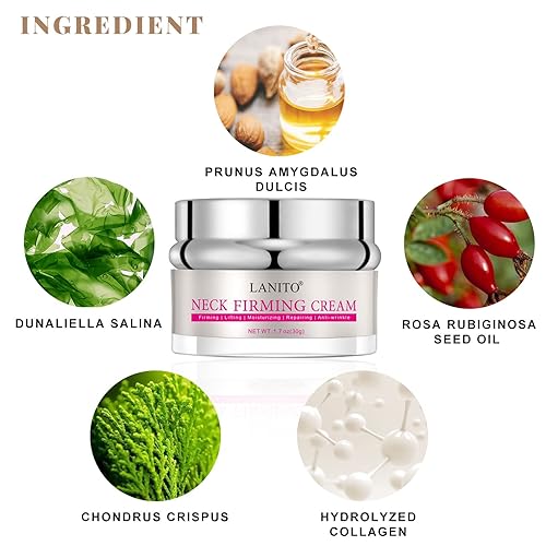 Miniatura 4 de Crema reafirmante para el cuello con suavizado de arrugas, crema antiedad para el tratamiento de arrugas del cuello de mujer