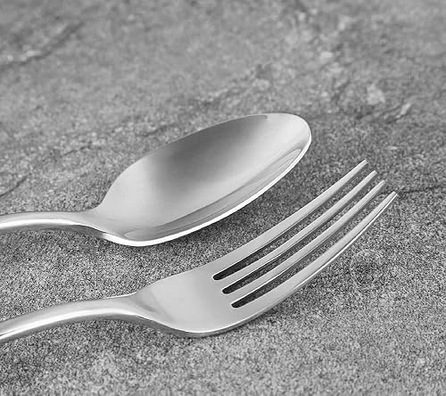 Miniatura 2 de Members Mark Juego de cubiertos prémium de acero inoxidable 1810 con espejo de 65 piezas