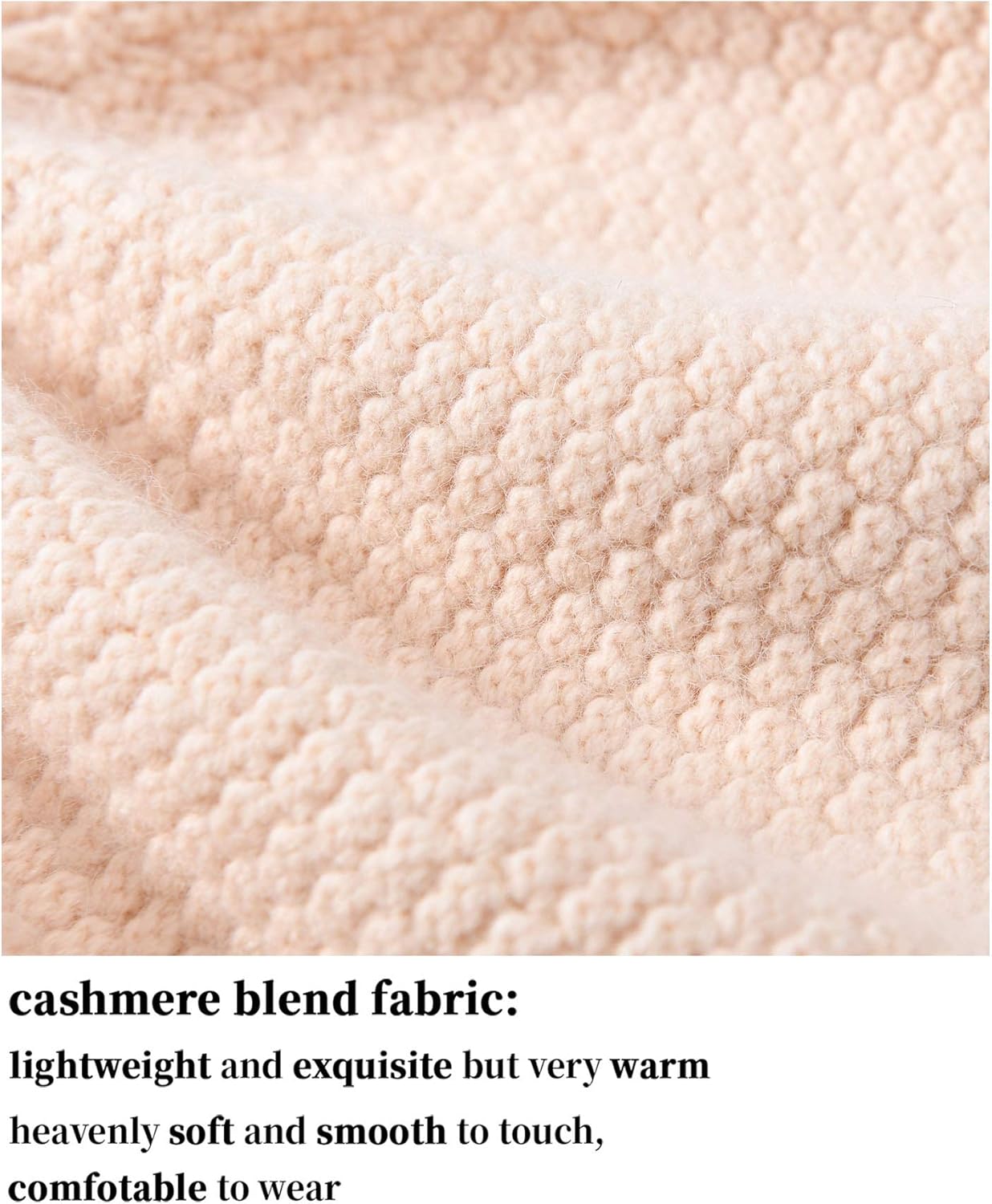 jaxmonoy Slouchy Beanies for Women Winter Soft Warm Hat Skull Cap Ladies Slouch Knitted Beanie Knit Hat for Women - Image 2