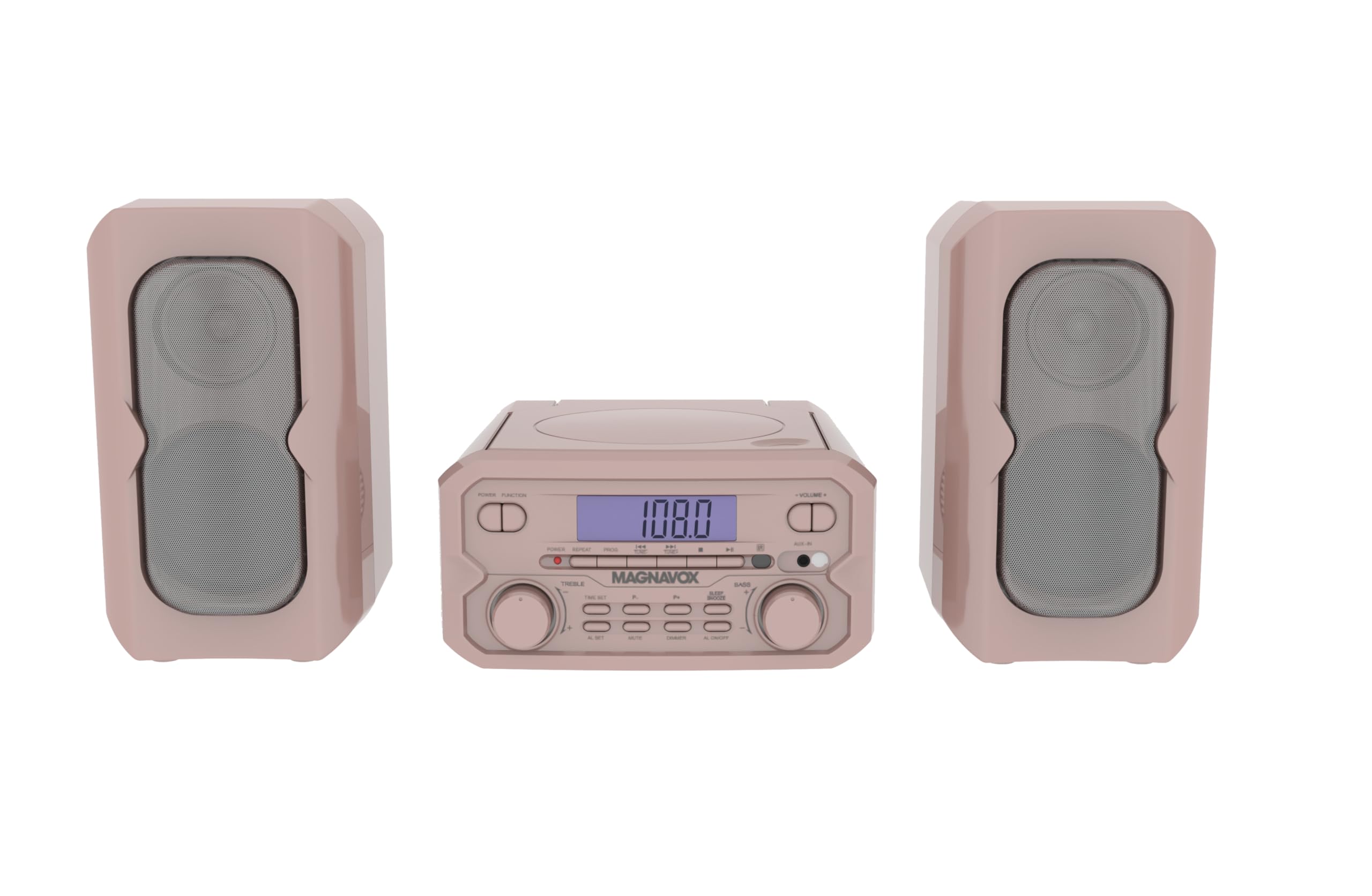 Amazon.com: Magnavox 3-Piece Compact CD Shelf System with Digital
