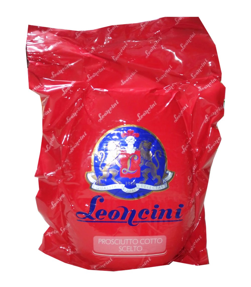 Prosciutto Cotto Scelto "Parigi Rosso" 8 killogram Circa Leoncini