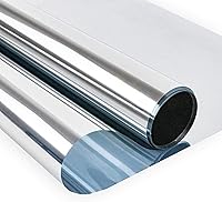 Vista 11 de Niviy Película unidireccional para ventana, privacidad diurna, efecto espejo, tinte reflectante para ventana para el hogar, autoadhesiva, bloqueo