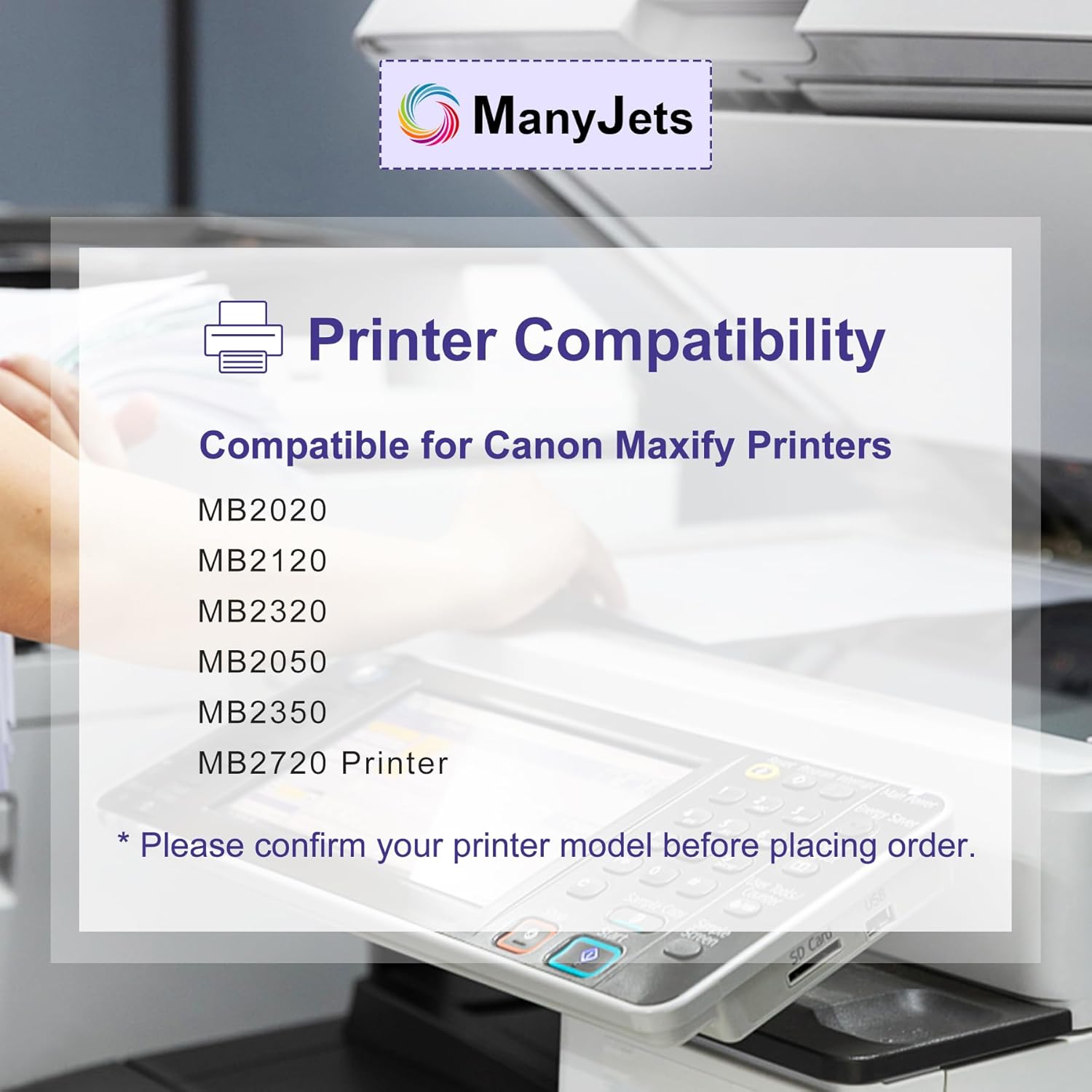 ManyJets12 Pack1200XL Compatible Ink Cartridge Replacement for Canon PGI-1200XL PGI1200 XL Work with Maxify MB2720 MB2320 MB2120 MB2350 MB2050 MB2020 Printer (3BK,3C,3M,3Y,12-Pack)