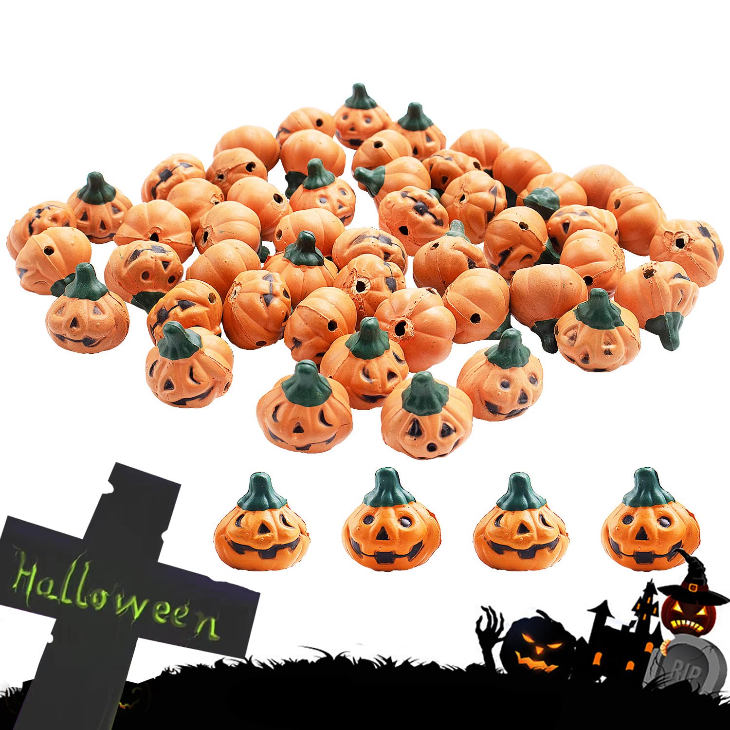 確認用　ハロウィン装飾用プラスチックカボチャ 楽天市場】置物 装飾 部屋 雰囲気 おしゃれ おもしろ インテリア