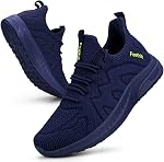 Feethit Chaussures de course pour les femmes Sneakers d'entraînement Mesh Chaussures de marche légère pour Tennis Gym Voyage Travail