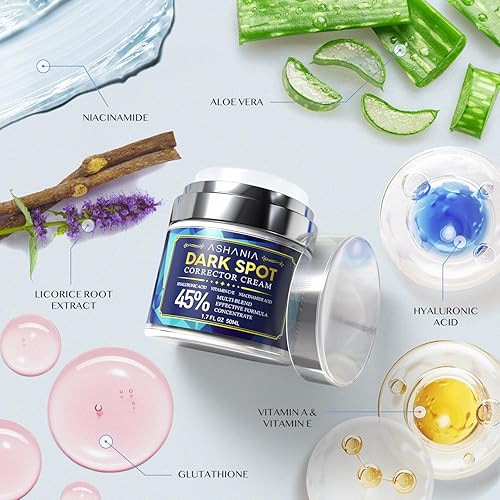 Miniatura 5 de Removedor de manchas oscuras para cara y cuerpo - Corrector de manchas oscuras para cara - Hiperpigmentación, manchas de la edad, manchas solares,