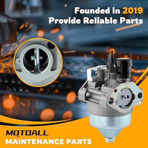 Miniatura 6 de MOTOALL Carburador 16100-Z1L-854 para motores Honda 16100-Z8B-841 GCV160A0 GCV160LA GCV160LA0 HRR216 con kit de juntas de filtro de aire de bujía
