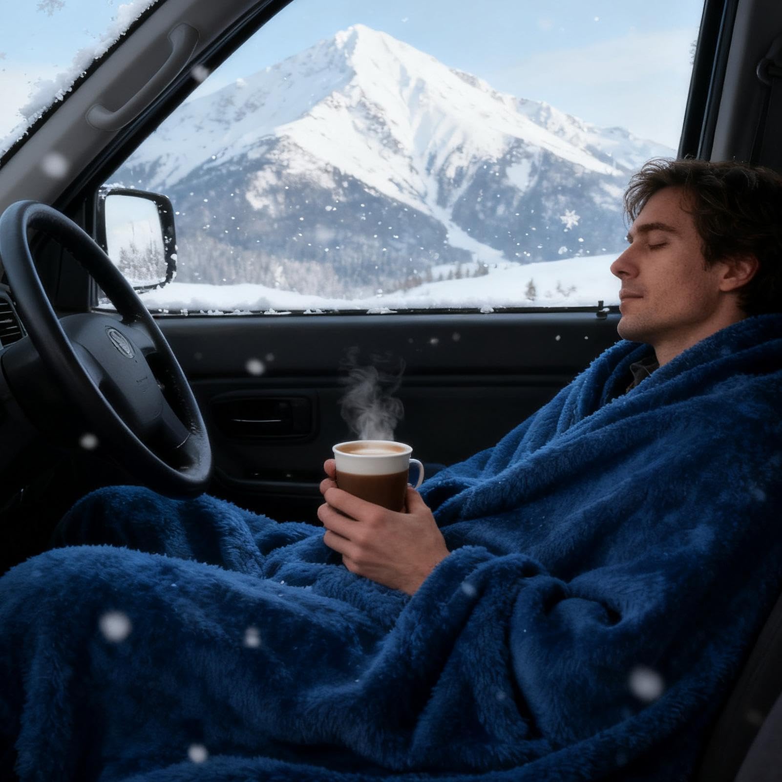 Coperta Riscaldante Per Auto Biancheria Da Morbida E Portatile Per Inverno | Coperta Riscaldante Per Auto 12V Per Adulti Anziani Campeggio Pendolarismo Uscite Familiari