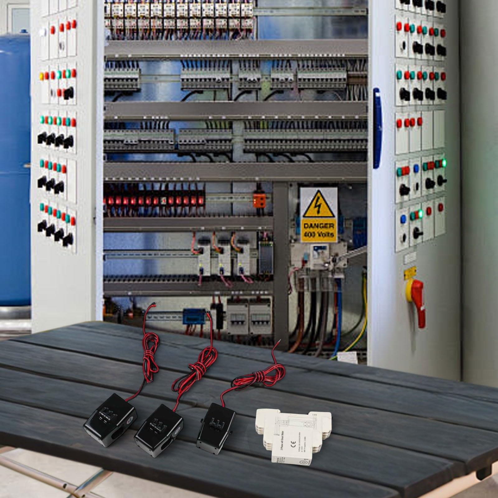 Contatore di energia intelligente trifase per Tuya ATMS100133