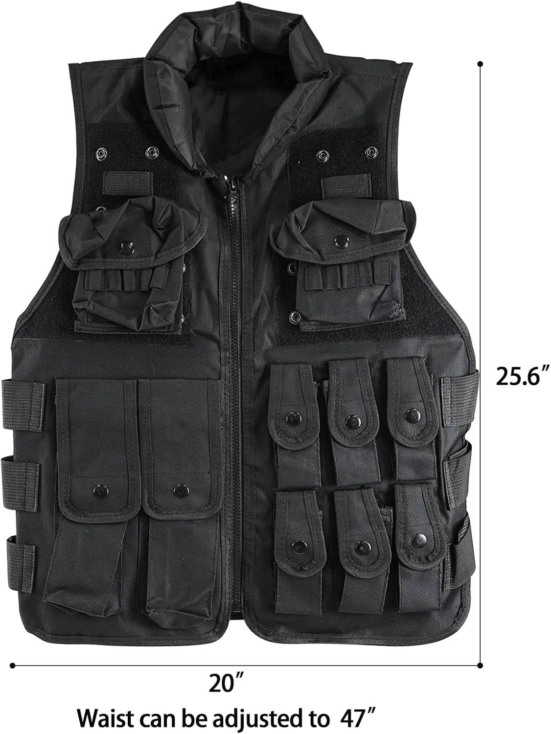 Sutekus Tactical Vest for Outdoor Paintball Airsoft Game Combat Training & Costume : Sports & Outdoors