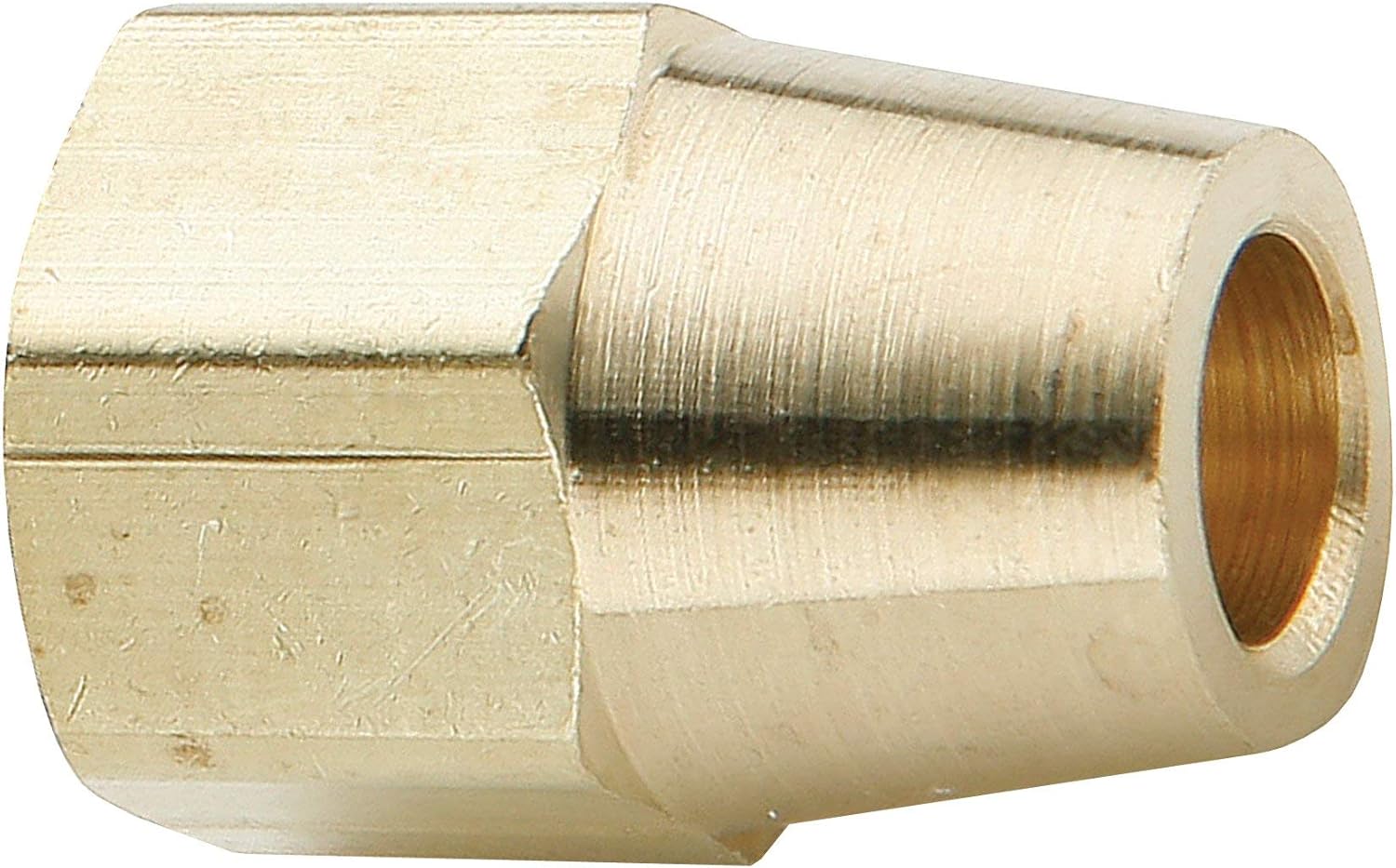Dixon 1/2 Tube Size 11/16-20 Straight Thd Brass Long Nut Compression Fitting (61CL-08)