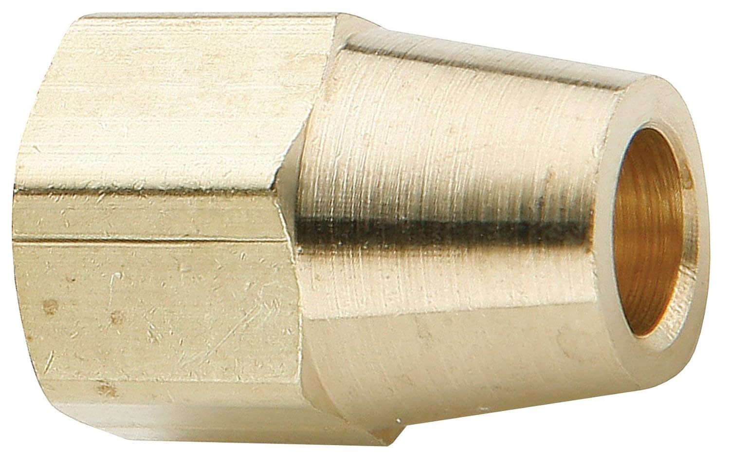 Dixon 3/4" Tube Size 1"-18 Straight Thd Brass Long Nut Compression Fitting (61CL-12)