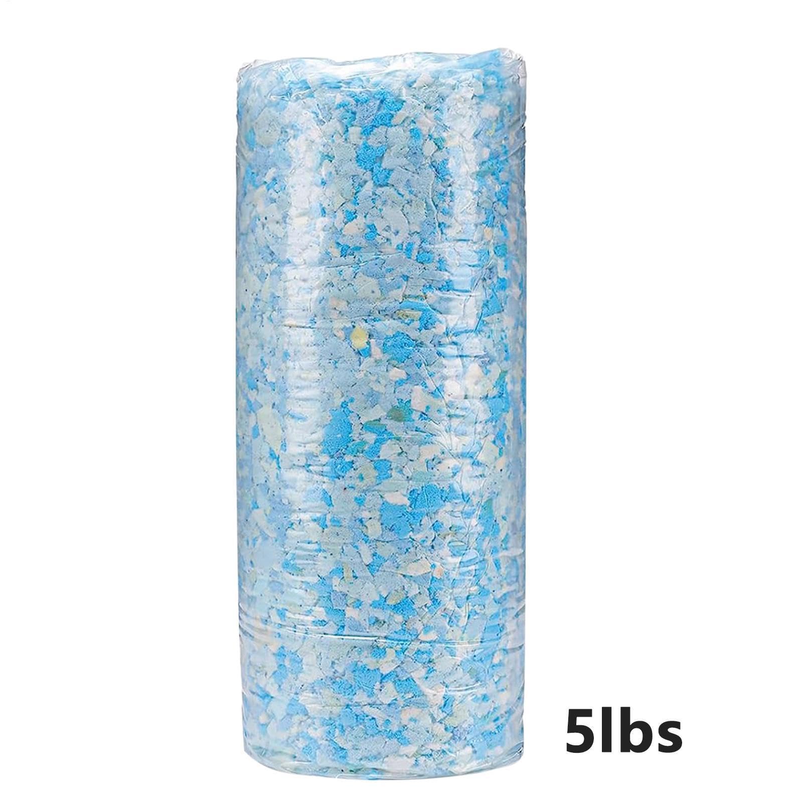Generisch Memory Foam Bean Bag Filler – Memory Foams 5Lbs | Foam Filling, Plush Toy Replacement | Stuffed Replacement for Plush Toys Stuffed Animals Art Crafts Upholstery