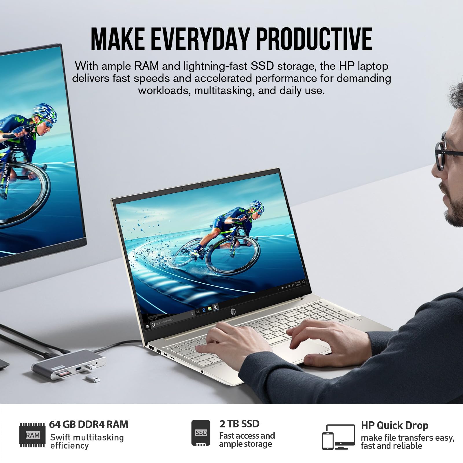 【美品】HP PavillionLaptop 15-eh3003AU タッチ液晶 ☆新品☆HP Pavilion 15-eh3001AU 15-eh3002AU 15-eh3003AU タッチ機能