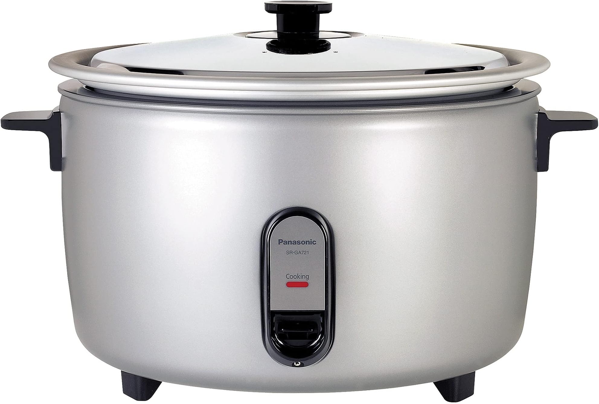 Panasonic SR-GA721L 40 Cup Commercial Rice Cooker, Silver