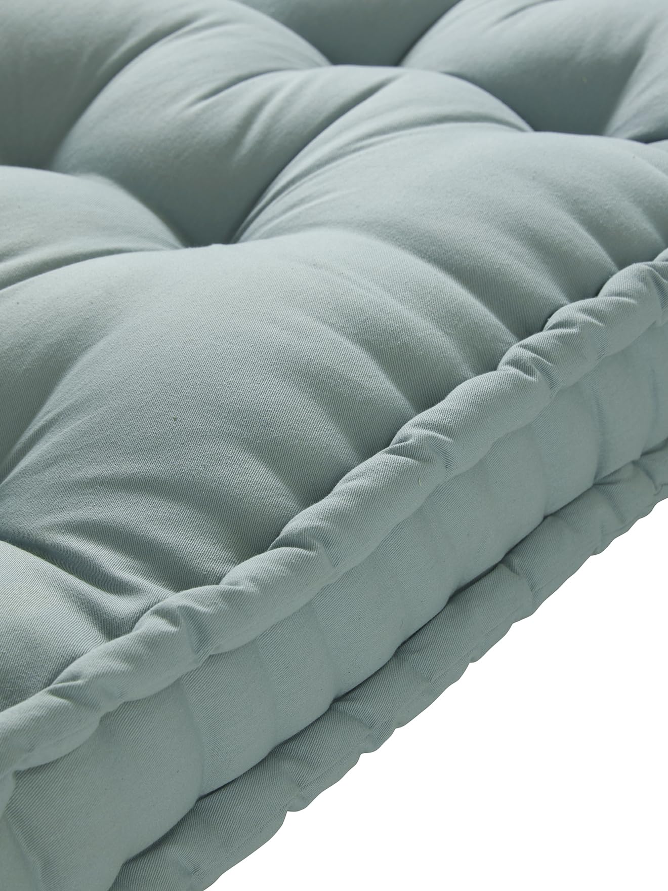 VERTBAUDET Matelas de Sol Style futon Bleu grisé 60X120