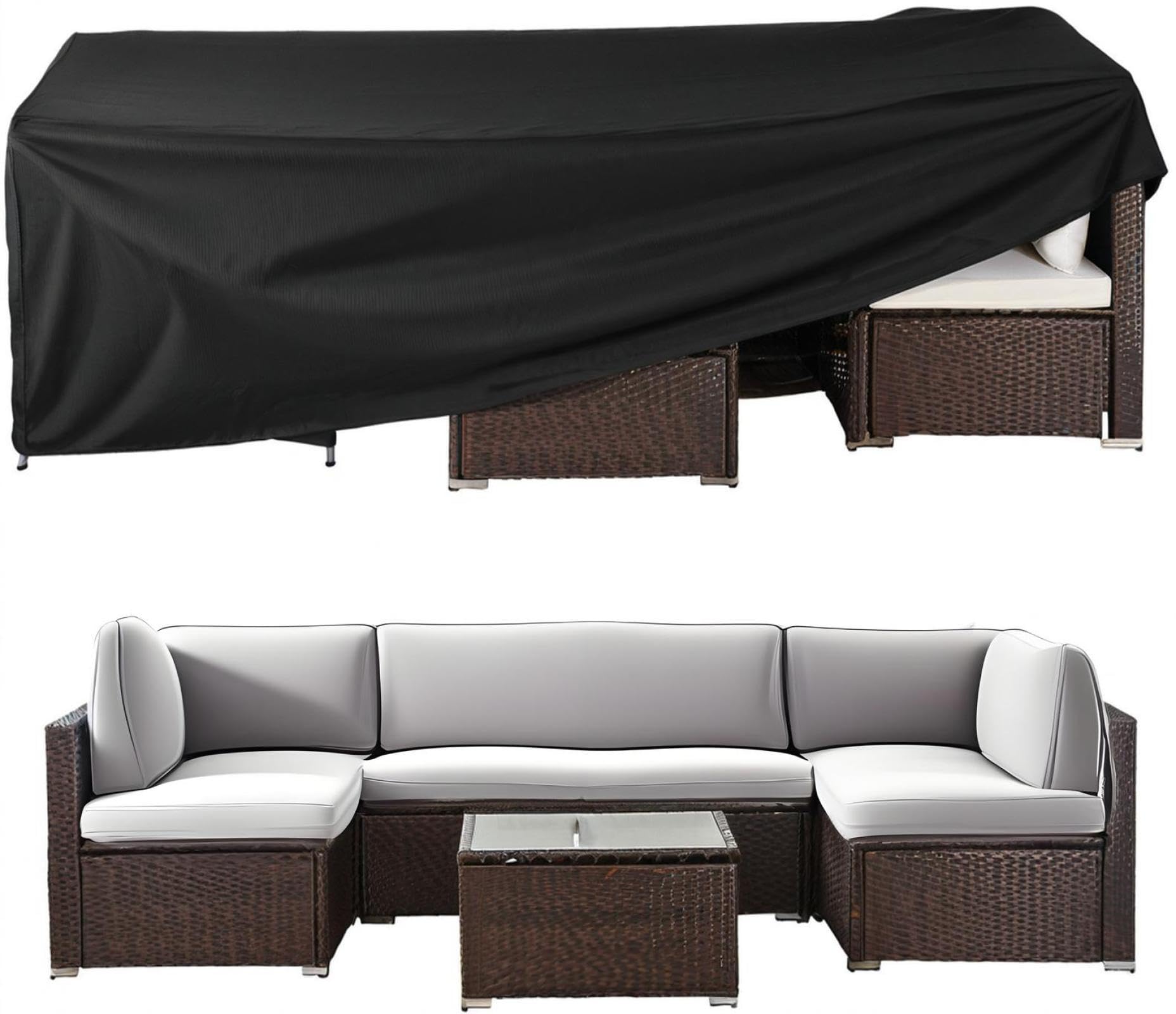 Housse chaise de jardin pour protéger votre salon de terrasse en hiver