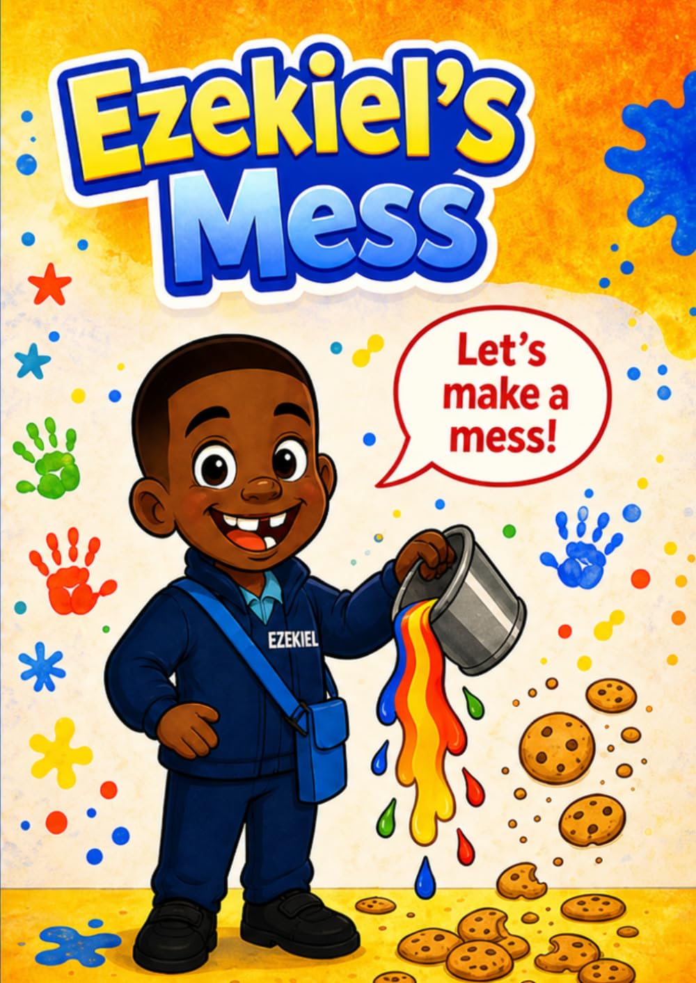 Ezekiel’s Mess – Activity & Colouring Adventure: Fun Messy Scenes, Activities, and Colouring Pages for Kids