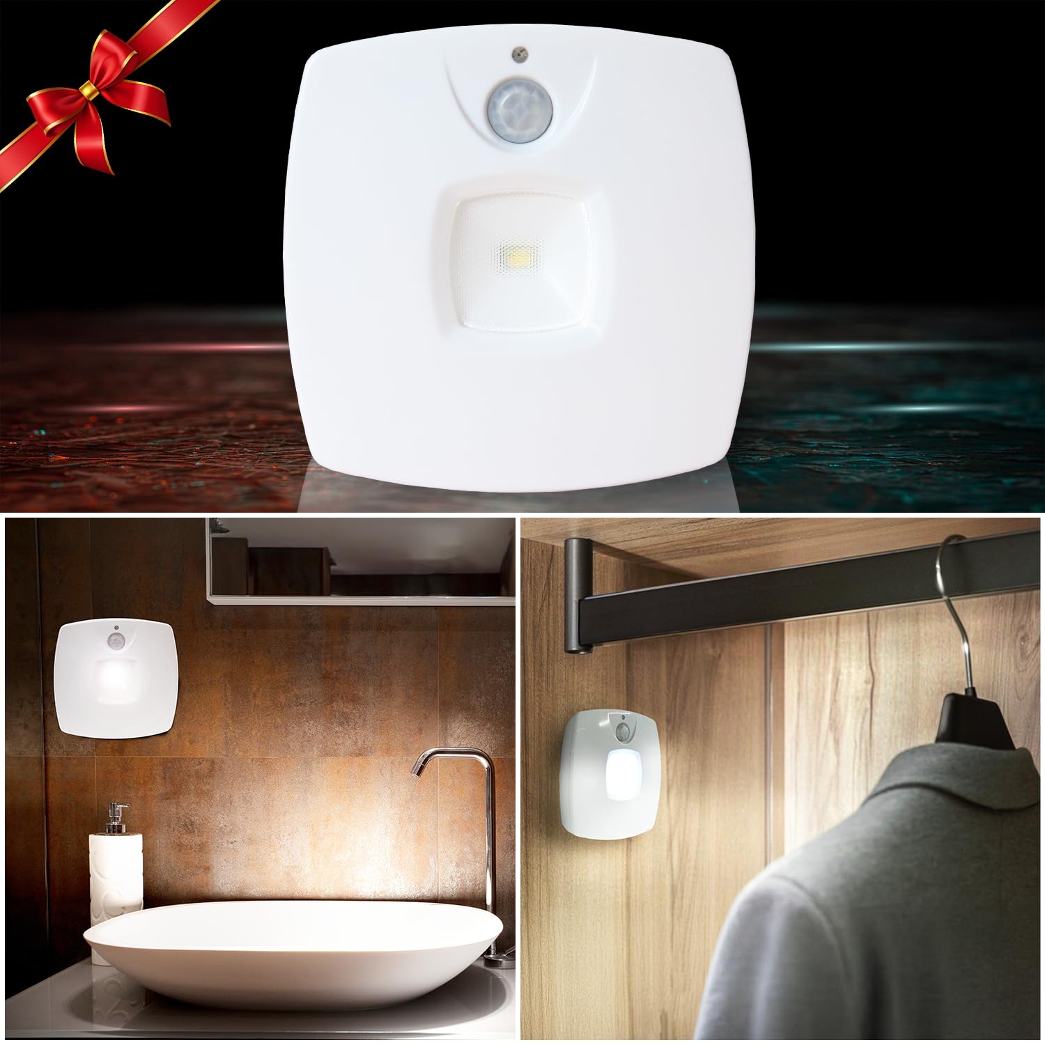 Juvo Wonderlite from SeniorWorld - Help Kids and Elders Avoid Accidents in The Dark. Motion Sensor Activated, LED Automatic Night Light 1