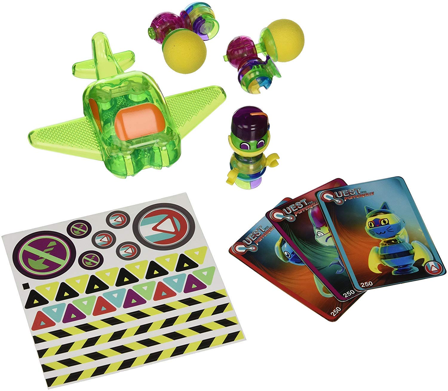 Lite Poppers Plane Construction Playset Toy Amazon.in Toys & Games