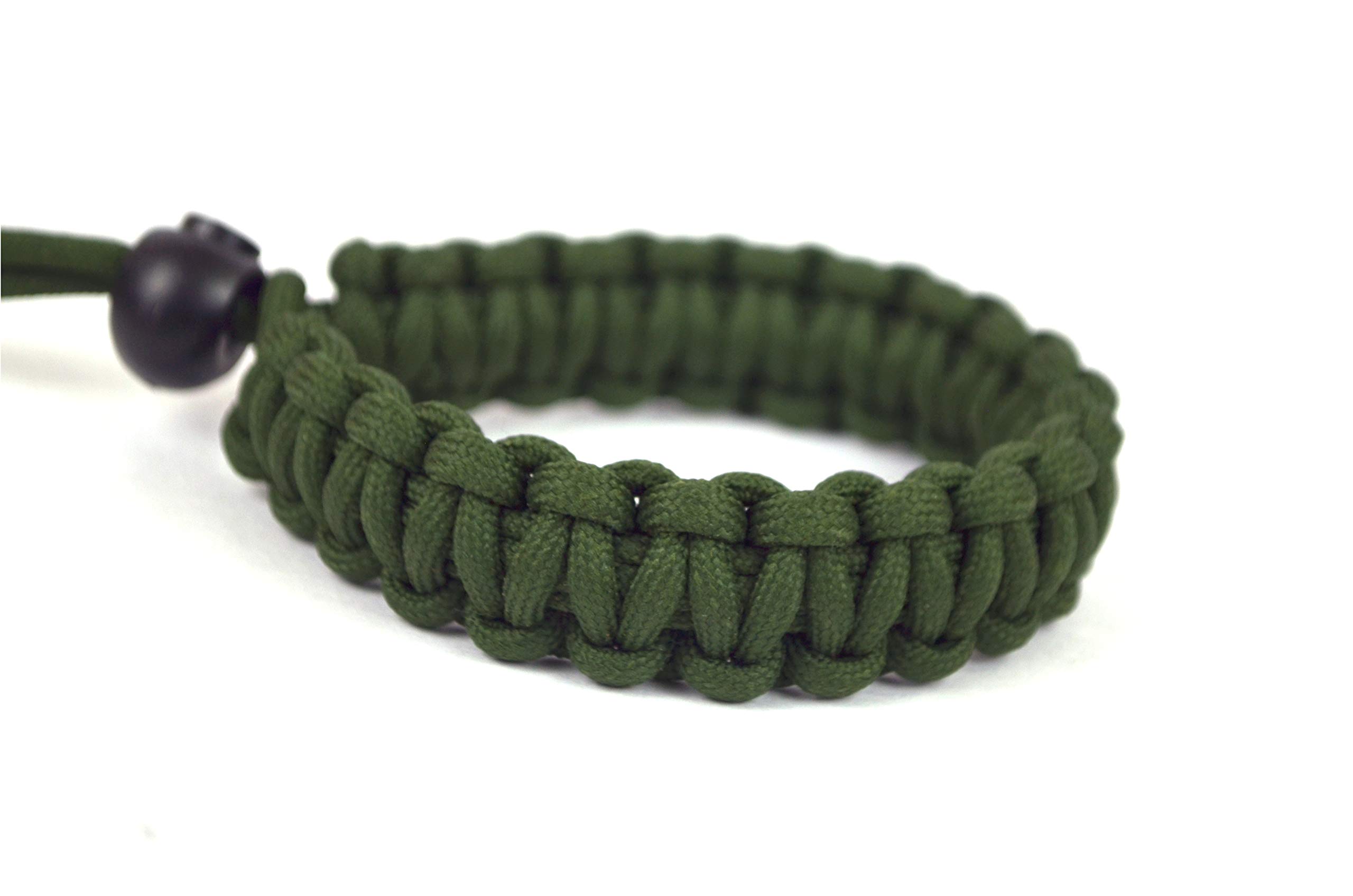 Paracraft Paracord Wrist | Camera Strap for Robust Hand Grip to Hold All DSLR Camera | Heavy Gear | Binocular (Mgreen)