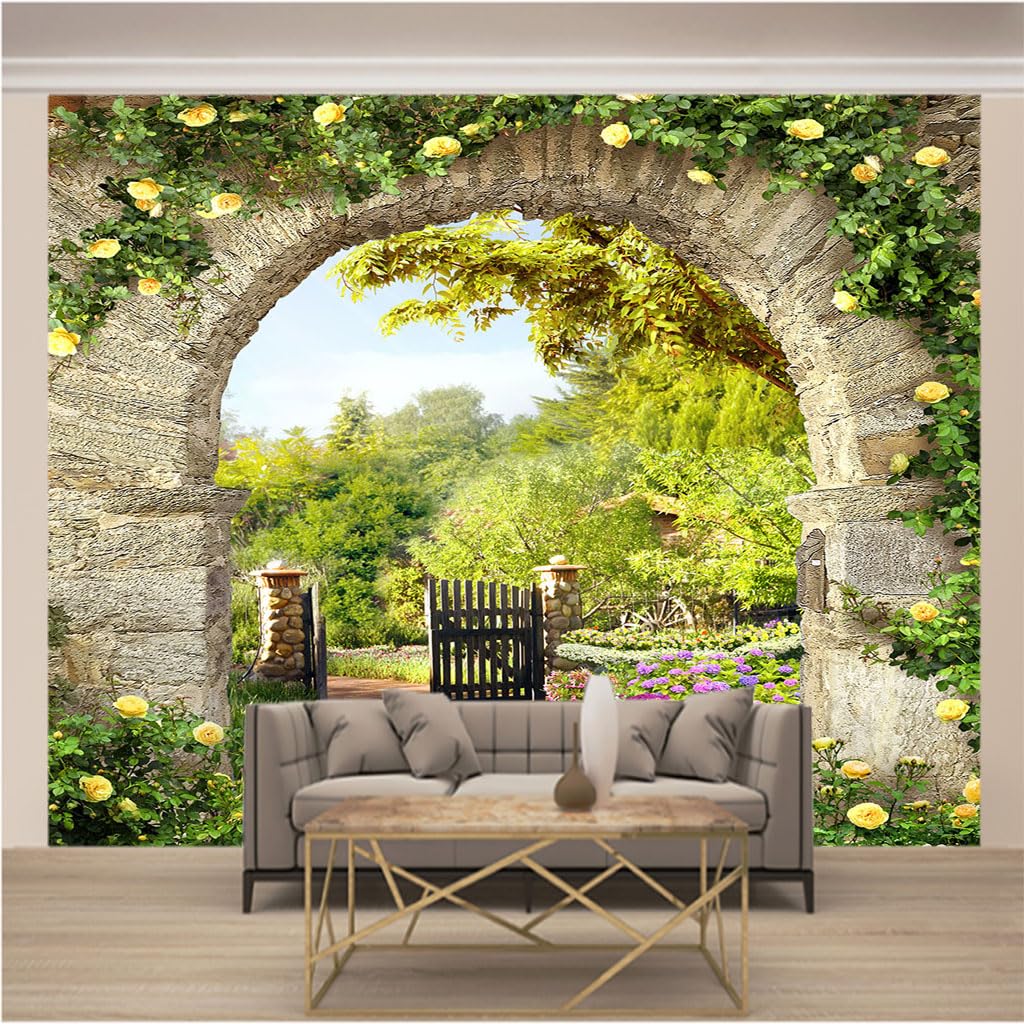 Papier Peint Intissé Photo 3D Moderne XXL 350x256cm pour Salon et Chambre