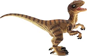 Gemini&Genius Velociraptor Dinosaur Toy for Kids, Raptor Action Figure ...