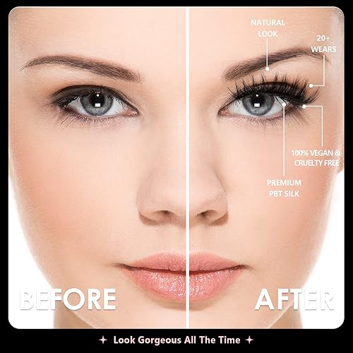 Miniatura 5 de Pestañas postizas esponjosas y finas, pestañas grandes 3D, pestañas de visón sintético, volumen grueso, largas, suaves, dramáticas, 5 pares