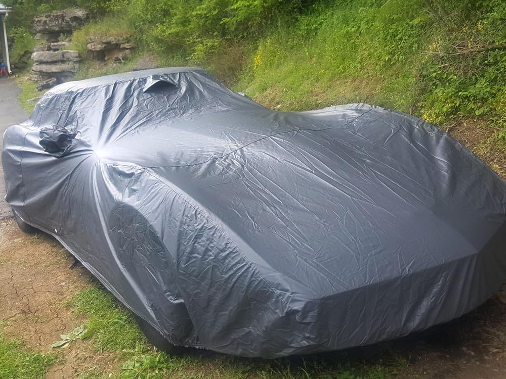 CarsCover Custom Fits for Chevy C3 1968-1982 Corvette Car Cover Ironshield Leatherette All Weatherproof — view 2