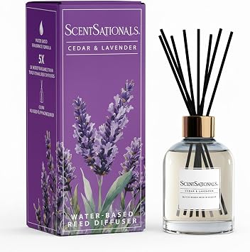 ScentSationals Cedar & Lavender Water-Based Reed Diffuser - 5 FL OZ