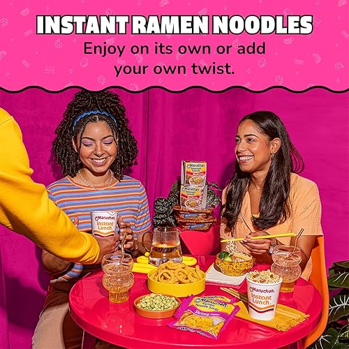 Miniatura 5 de Maruchan Camarones Ramen, fideos Ramen instantáneos, comidas listas para comer, 3 onzas, 24 unidades Listo para comer, 3 oz, 24