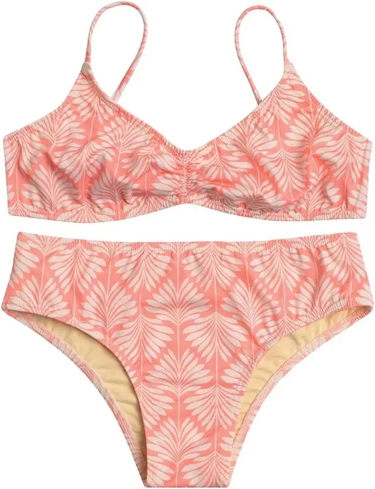Biquini Juvenil Infantil Praia Piscina Art Deco Uv 50+ She