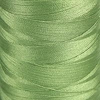 Vista 14 de Elvis 120D/2 - Hilo de bordar luminoso, carrete de 3280 yardas, color verde medusa