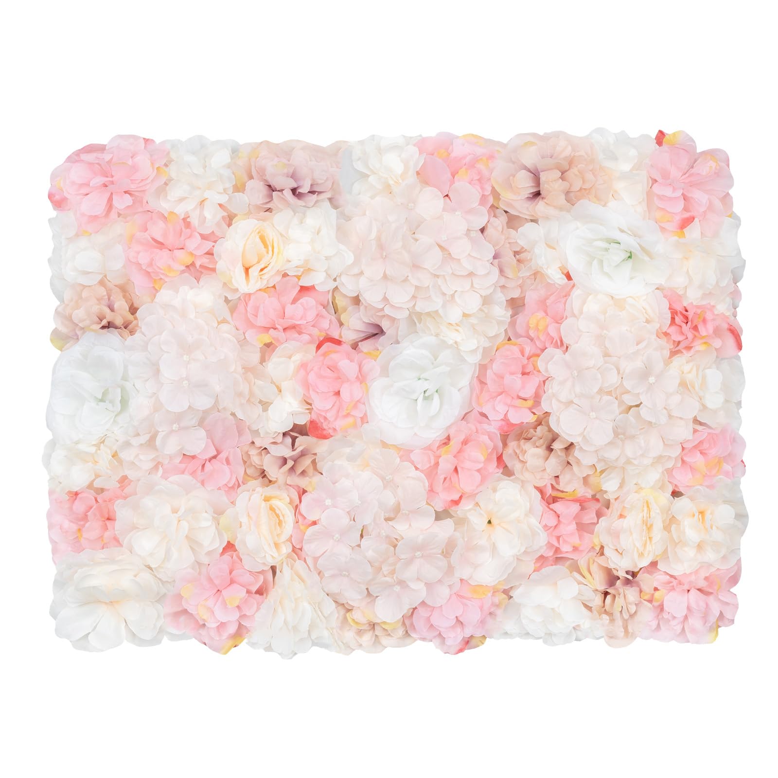 Blumenwand Kunstblumen Hochzeit Party Deko Seide wetterfest Modulare 12er Set 60x40cm