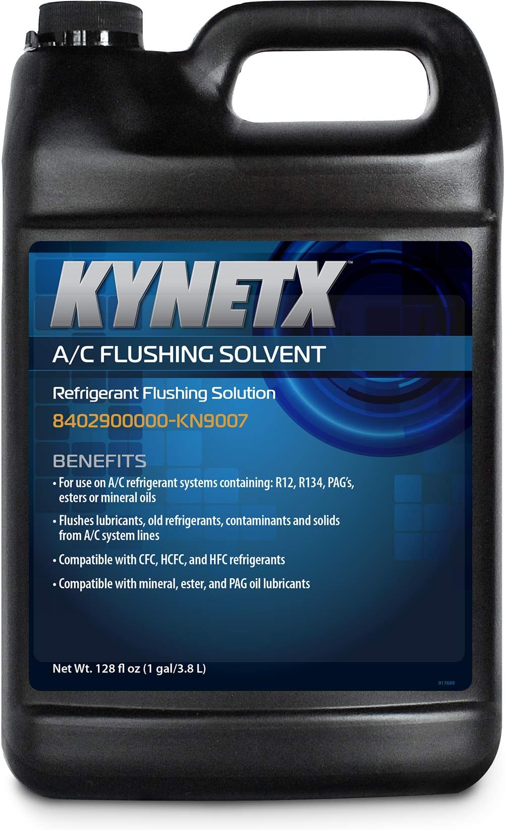 KYNETX A/C Refrigerant Flushing Solvent, 1 Gal Bottle